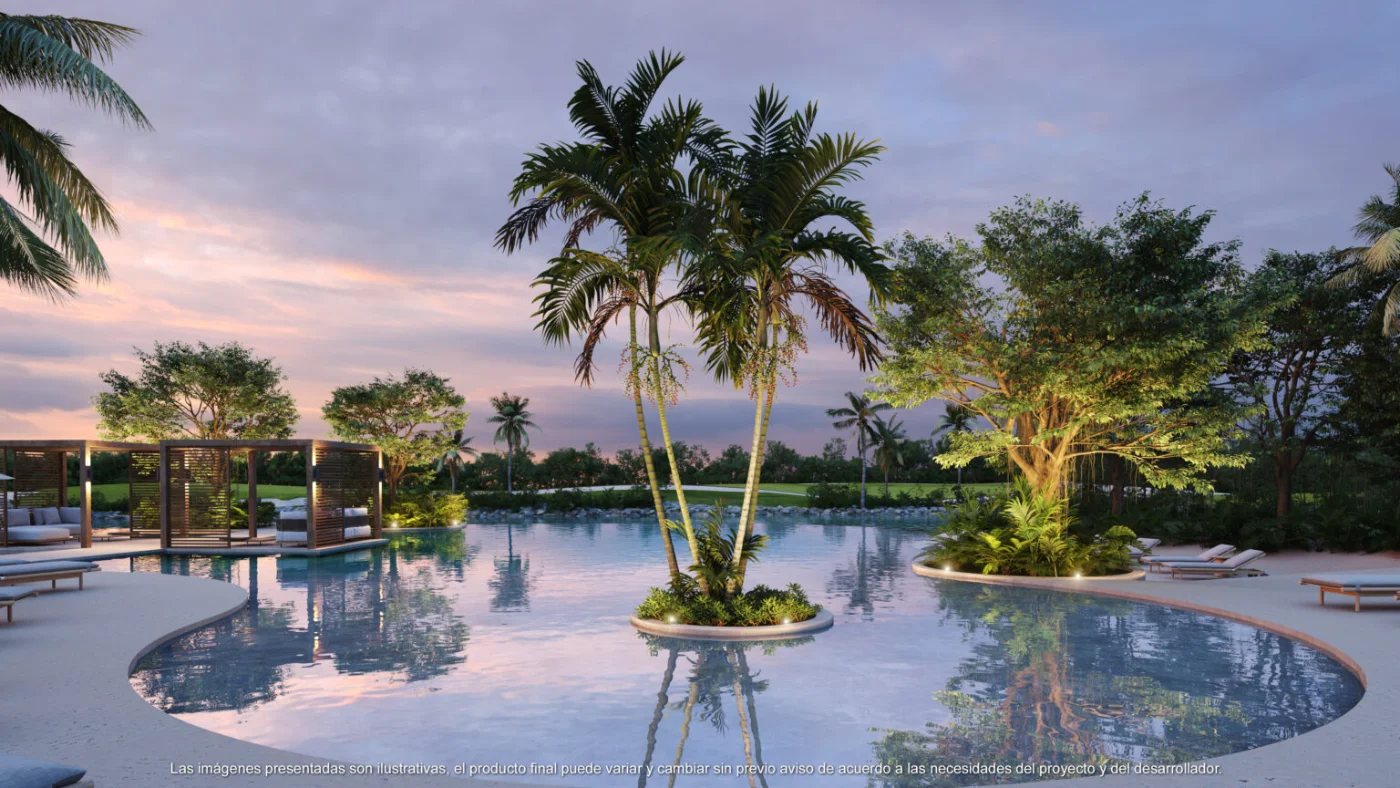 Gym at Punta Laguna, Corasol, treadmills and weights open to the jungle through full height glass