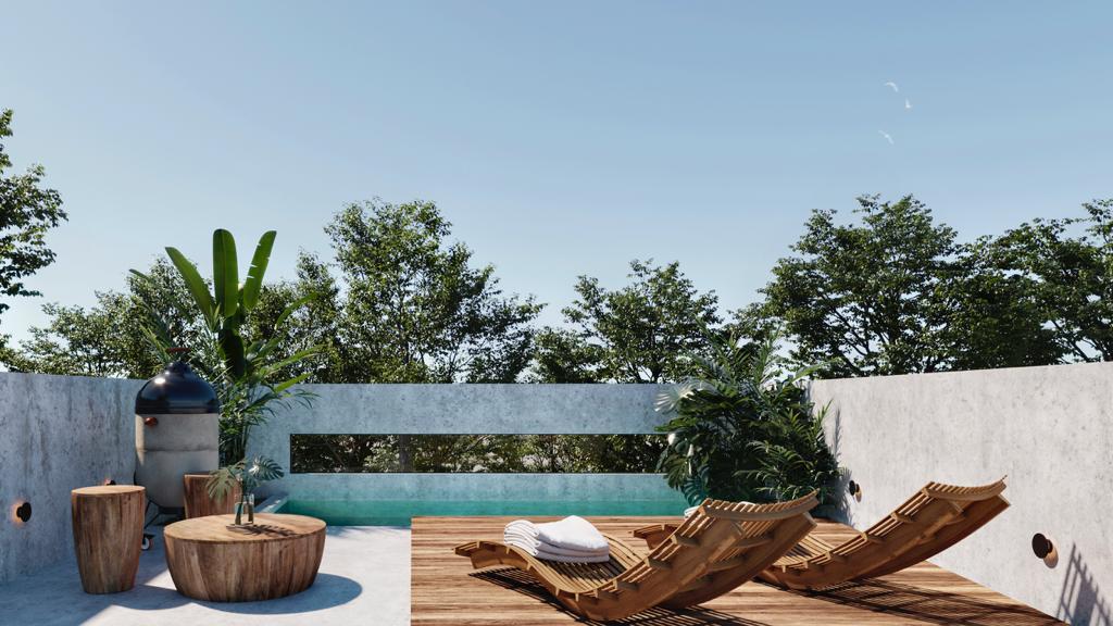 YOUR STUDIO APARTMENT WITH PRIVATE POOL WITH ALL THE TULUM VIBES | EXCELLENT INVESTMENT OPPORTUNITY