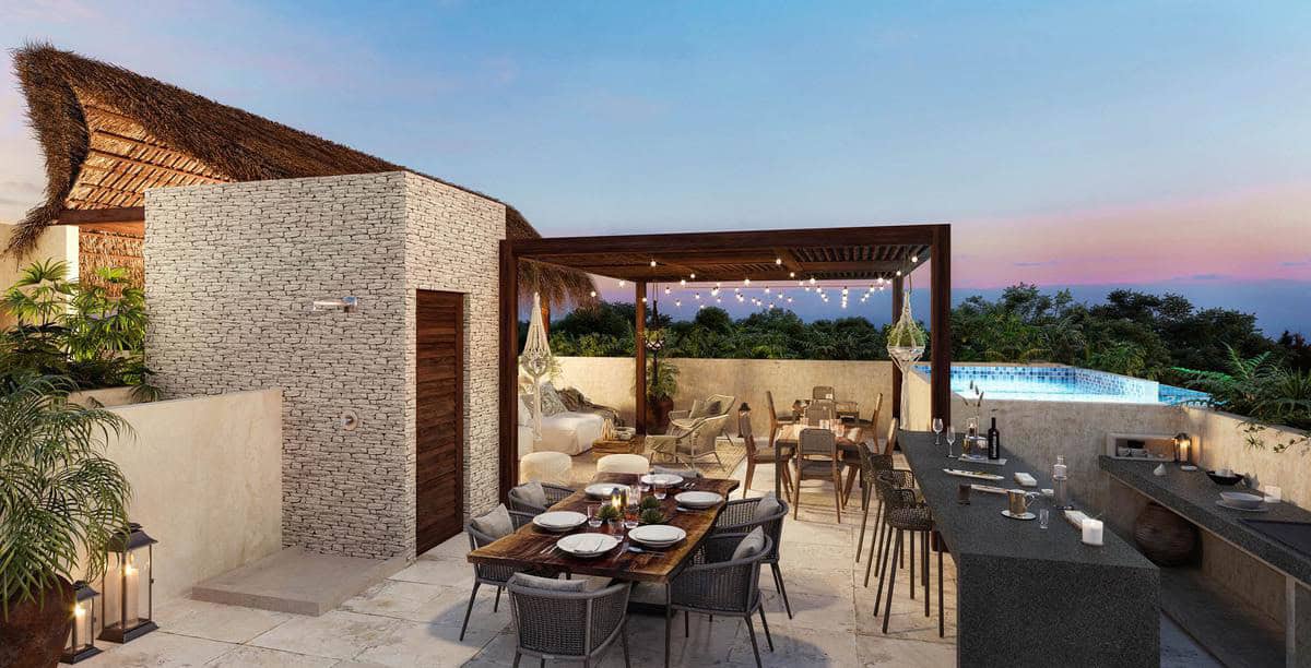 Luxury jungle villas and eco real estate in Tulum