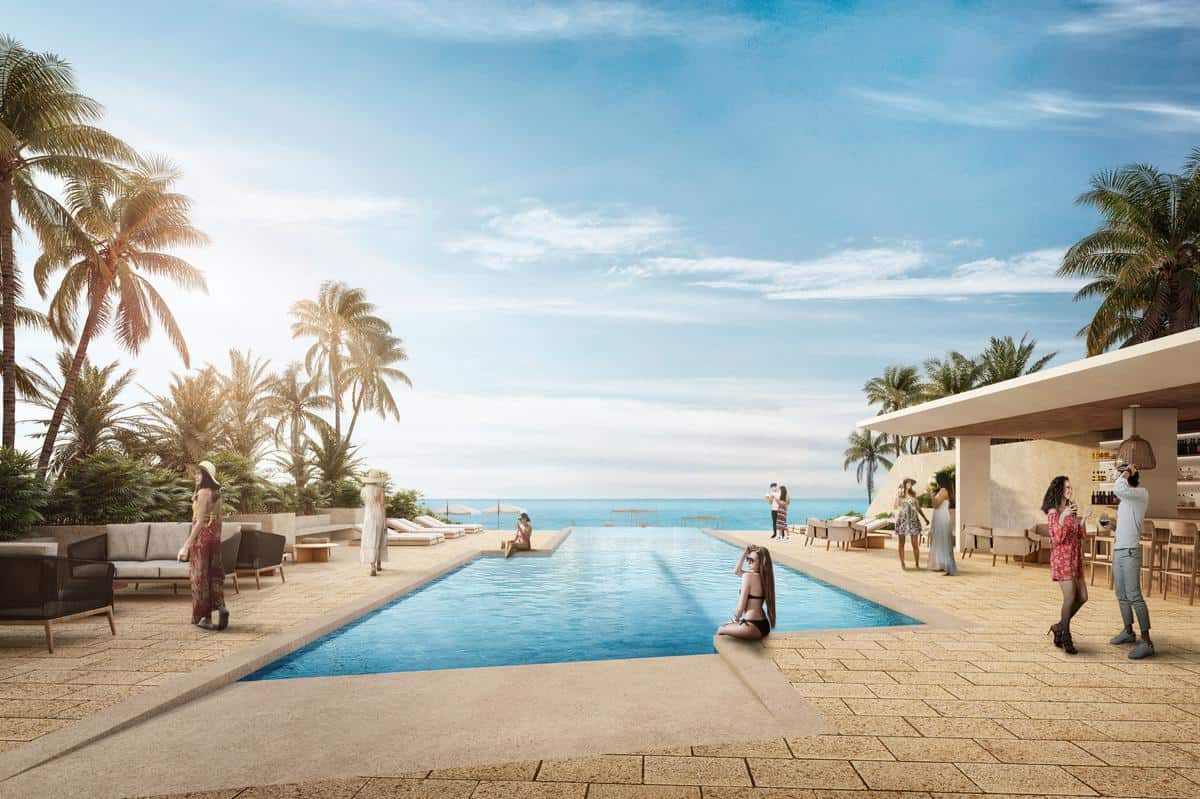 Oceanfront condos Riviera Maya Mexico