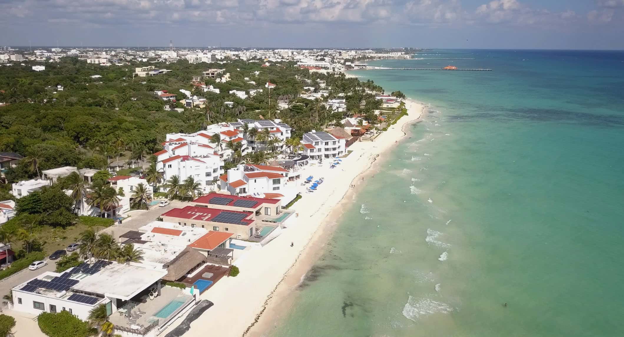 Beachfront real estate Riviera Maya Mexico